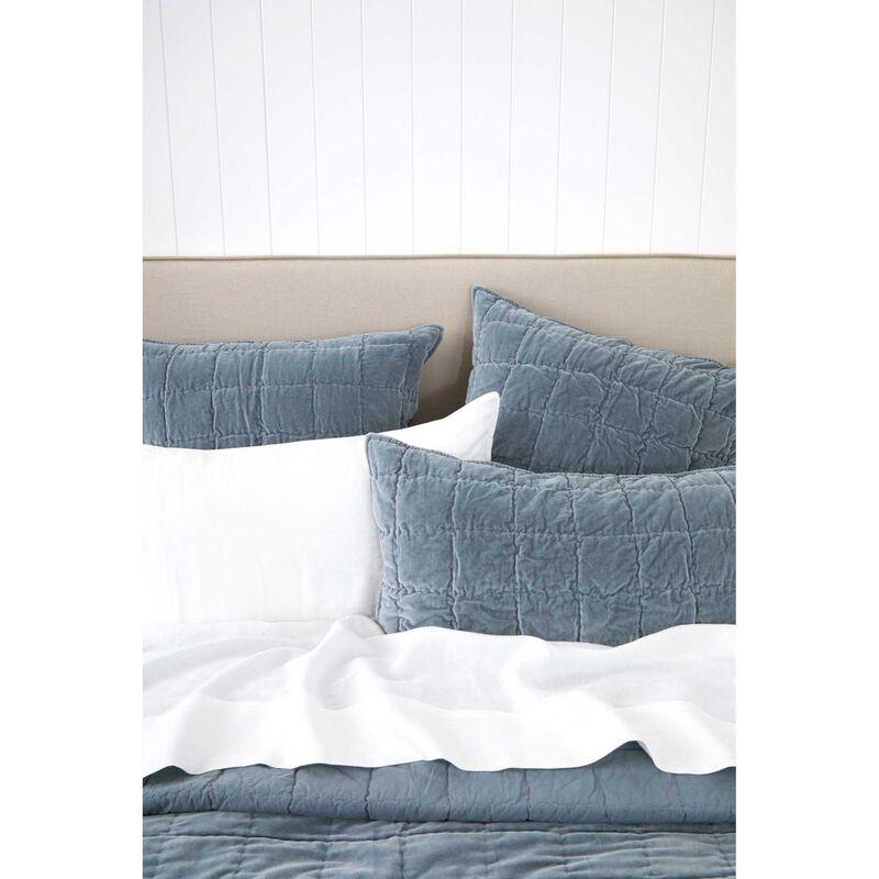 Wallace Cotton Belvedere Velvet European Pillowcase image number 2